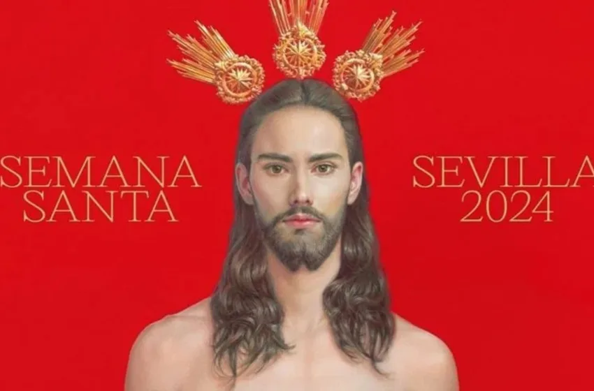  Σάλος στην Ισπανία με αφίσα του Χριστού – Τι καταγγέλλουν ακροδεξιοί : “Ομοφυλοφιλική”