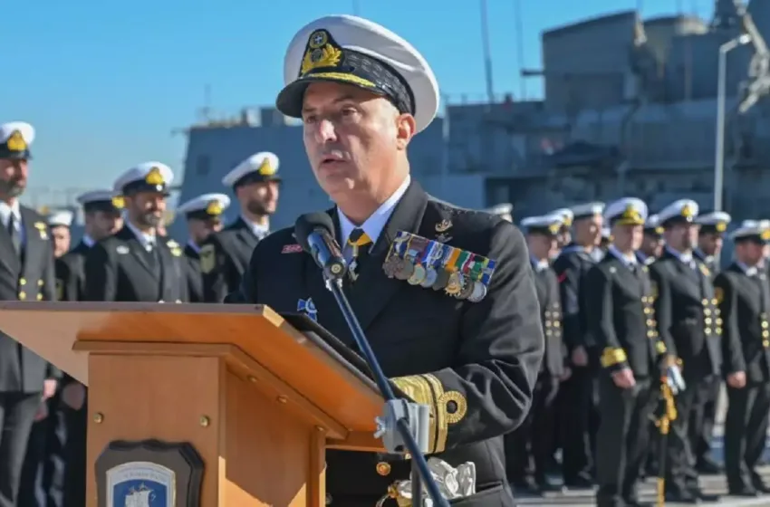  Νέος Υπαρχηγός Στόλου στο Πολεμικό Ναυτικό ο Υποναύαρχος Λαγάρας