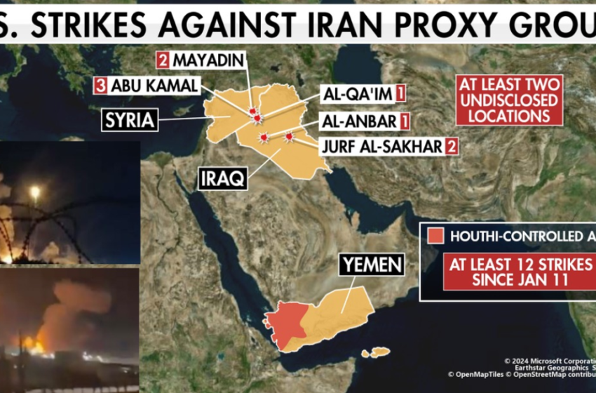  Αμερικανικές επιθέσεις σε στόχους προσκείμενων στο Ιράν- “Θα συνεχίσουμε” λέει ο Μπάιντεν- Παγκόσμια ανησυχία