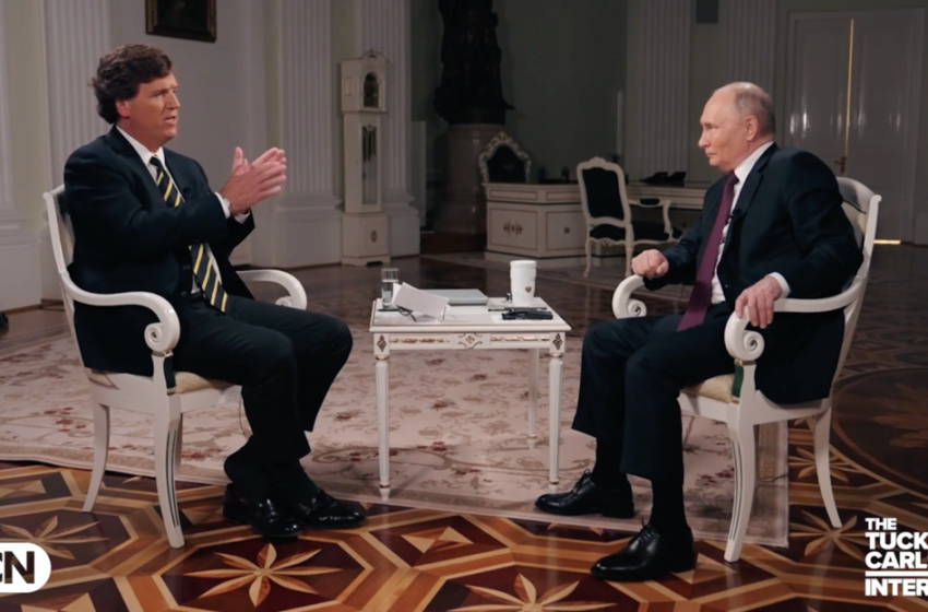  Πούτιν: Είμαστε έτοιμοι να διαπραγματευτούμε για τον πόλεμο-Η περιβόητη συνέντευξη στον Κάρλσον-Η σχέση με Τράμπ