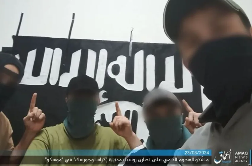  Ισλαμικό Κράτος:Δημοσίευσε φωτογραφία των 4 δραστών -Εξηγεί γιατί επιτέθηκαν στη Ρωσία