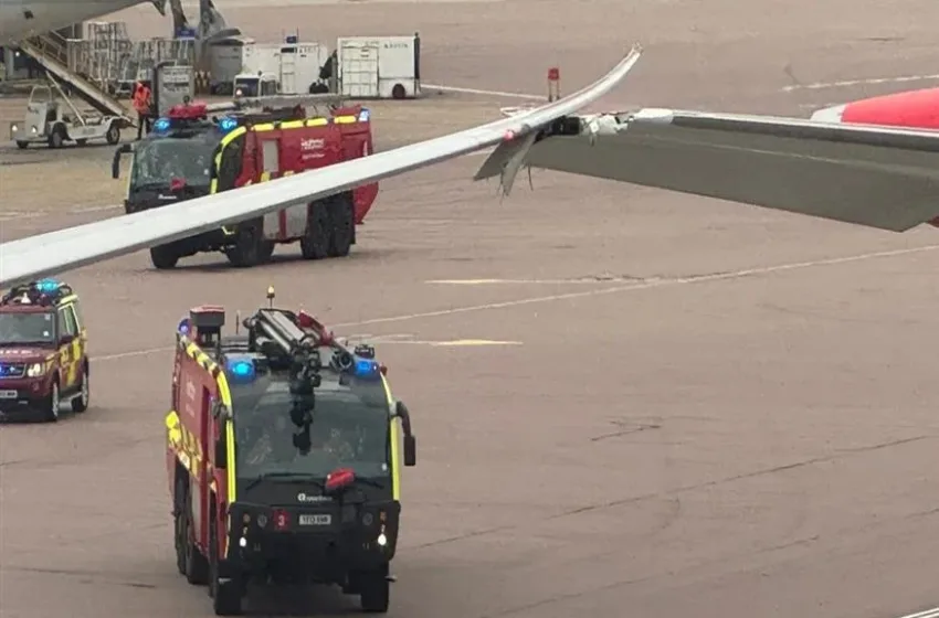 Απίστευτο συμβάν στο Χίθροου: Αεροπλάνα συγκρούστηκαν στον διάδρομο προσγείωσης