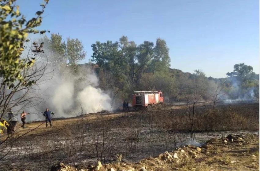  Ξάνθη: Φωτιά στους Τοξότες