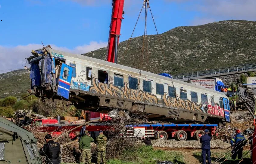  Τέμπη:Τι αναφέρει η έκθεση του ΕΜΠ για το 4ο βαγόνι-Παραμένει άγνωστη η αιτία της φωτιάς