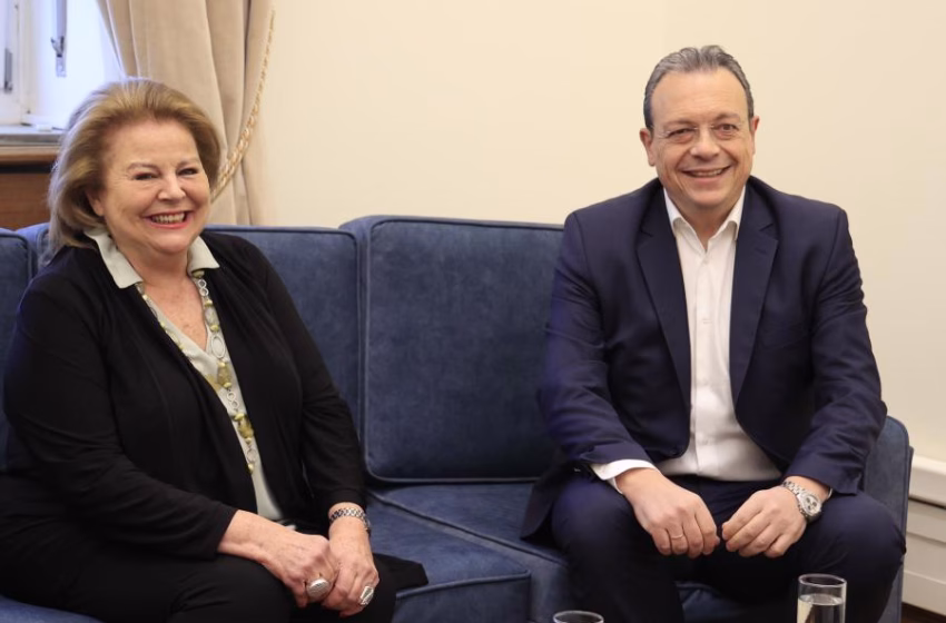  Σε θερμό κλίμα η συνάντηση Φάμελλου-Κατσέλη- “Υποψηφιότητα που μπορεί να συσπειρώσει ευρύτερες δυνάμεις” (εικόνες)