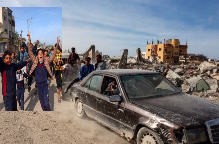  Πανηγυρισμοί στη Γάζα για την εκεχειρία – Αγωνία στο Ισραήλ για τους ομήρους