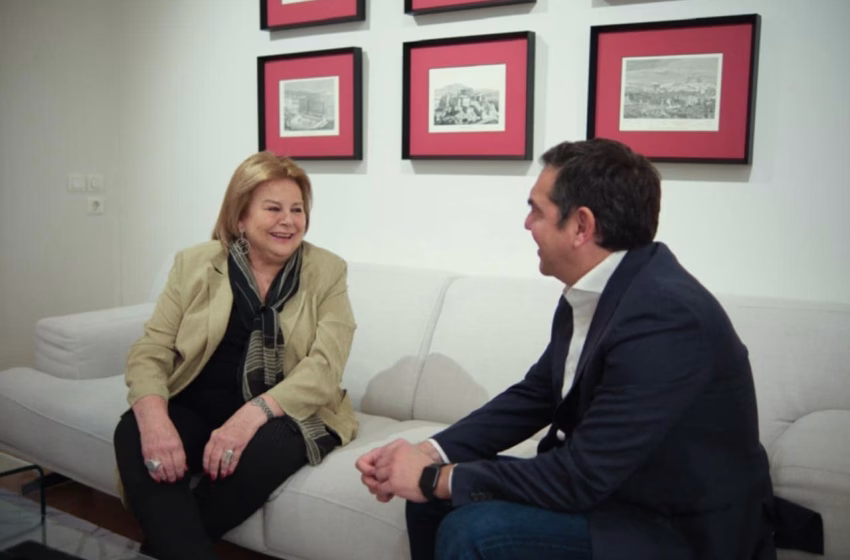  Συνάντηση Τσίπρα με την υποψήφια ΠτΔ Λούκα Κατσέλη