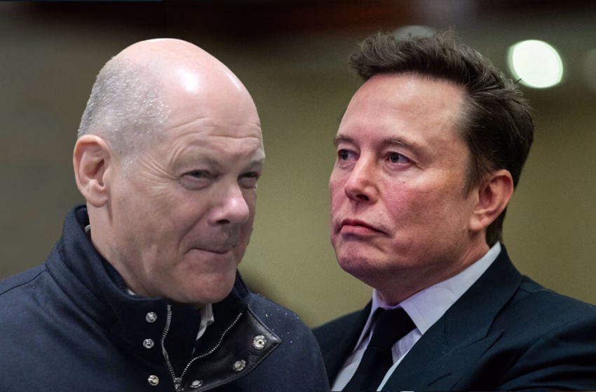  Σολτς:Κατηγόρησε τον Μασκ για ακροδεξιές θέσεις και εκείνος τον αποκάλεσε βλάκα, σχιζοφρενή