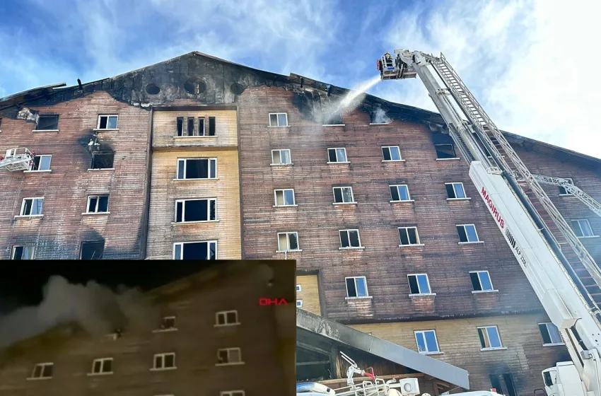  Τουρκία: 14 συλλήψεις για την φωτιά στο ξενοδοχείο με τους 78 νεκρούς