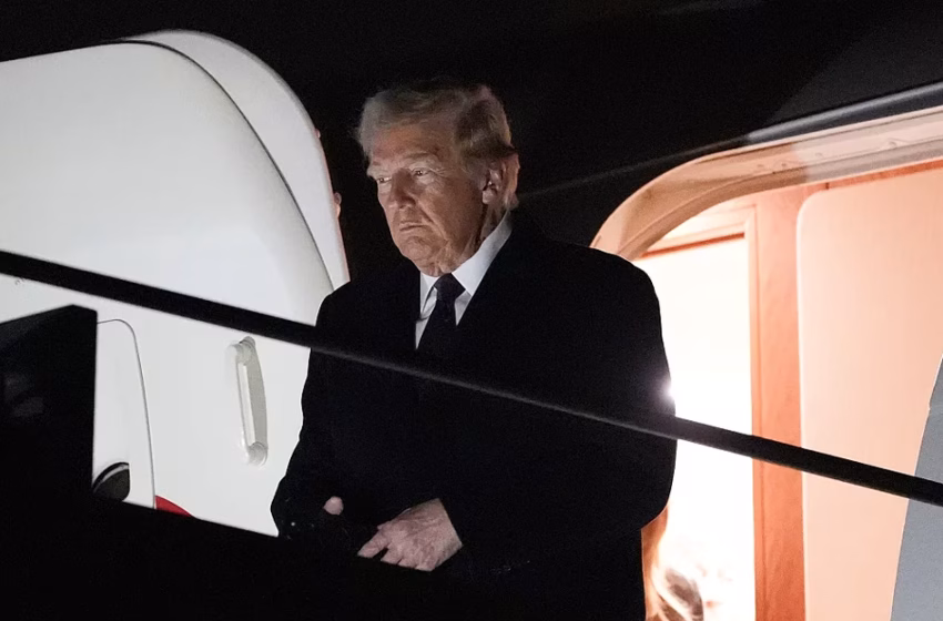  Έφθασε στην Ουάσιγκτον ο Τραμπ- Του τραγούδησε σωσίας του Έλβις