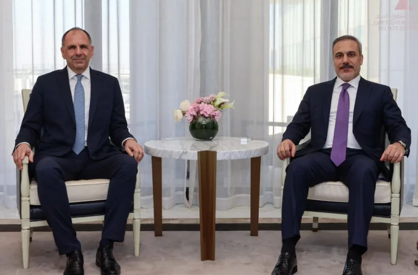  Ντόχα: Συνάντηση Γεραπετρίτη – Φιντάν – Στην ατζέντα Κυπριακό και διεθνείς εξελίξεις