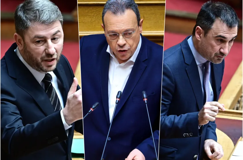  Κεντροαριστερά: Απομακρύνεται ενιαίο μέτωπο-Η νέα διαμάχη για την προανακριτική μέσα από τις δηλώσεις στη Βουλή