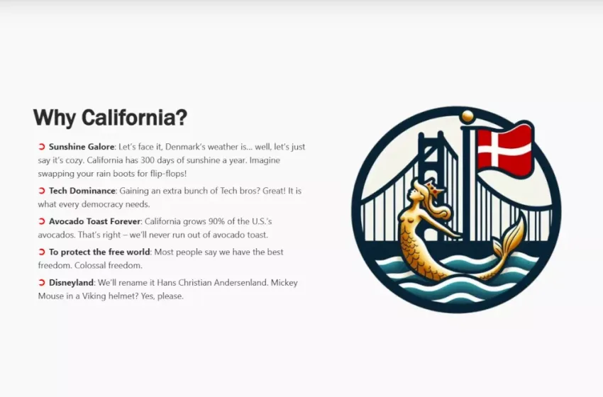  Οι Δανοί τρολάρουν τον Τραμπ για τη Γροιλανδία: 216.000 υπογραφές για να αγοράσουν την Καλιφόρνια