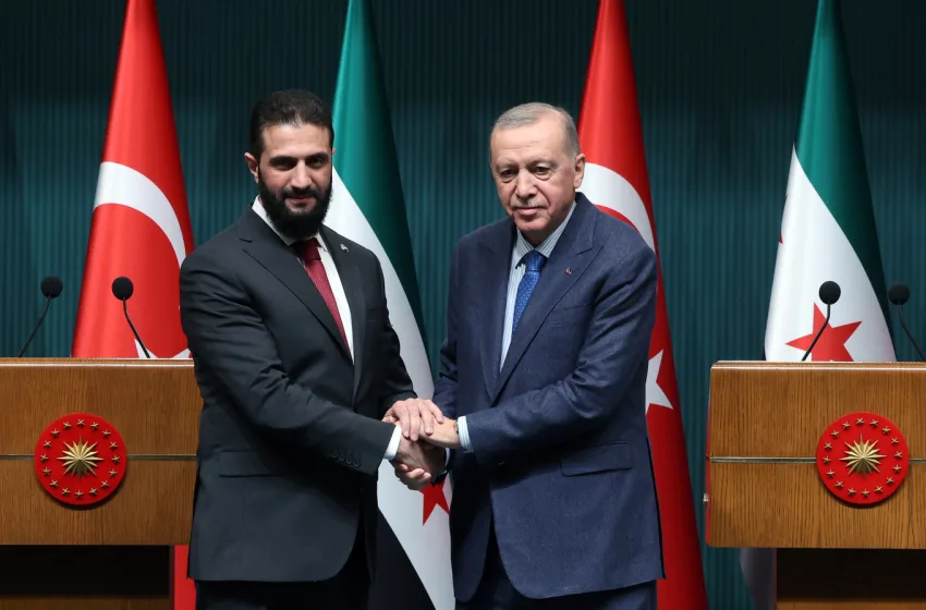  Ερντογάν-αλ Σαάρα: Συζήτησαν το Κουρδικό και την ανάπτυξη της συνεργασίας τους