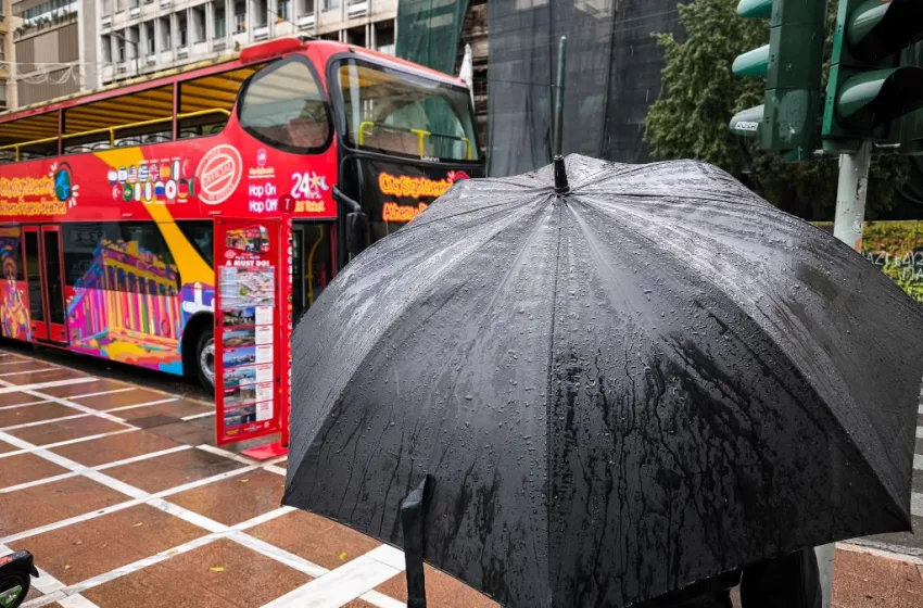  Καιρός:Έκτακτο δελτίο με βροχές, καταιγίδες και ισχυρούς ανέμους – Αισθητή πτώση της θερμοκρασίας