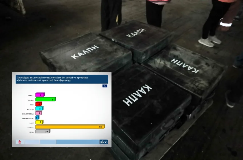  ALCO: Κυβερνητική φθορά χωρίς εναλλακτική- 50% απαντά κανένα στο ερώτημα για διακυβέρνηση από άλλο κόμμα