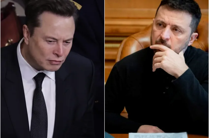  Ο Μασκ εκβιάζει τον Ζελένσκι με διακοπή του  Starlink προκειμένου να υπογράψει τη συμφωνία για τα ορυκτά