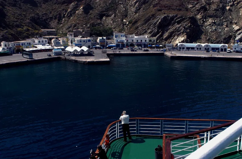  Έκτακτο ακτοπλοϊκό δρομολόγιο από Σαντορίνη