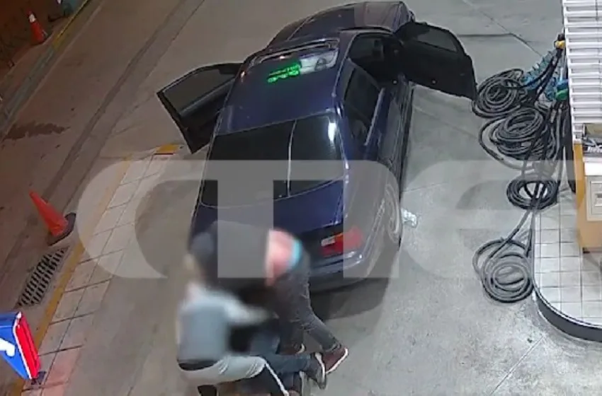  Θεσσαλονίκη: Βίντεο ντοκουμέντο από την άγρια επίθεση σε υπάλληλο βενζινάδικου με κατσαβίδι