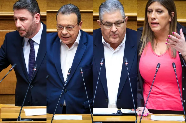 Βουλή: Ομαδικά πυρά της αντιπολίτευσης στην κυβέρνηση- Τι είπαν Ανδρουλάκης, Φάμελλος, Κουτσούμπας, Κωνσταντοπούλου, Χαρίτσης