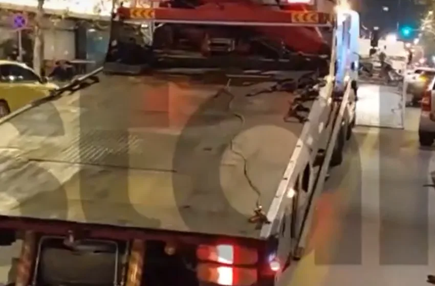  Οδηγός γερανού της Τροχαίας πήγε να μεταφέρει οχήματα υπό την επήρεια αλκοόλ 